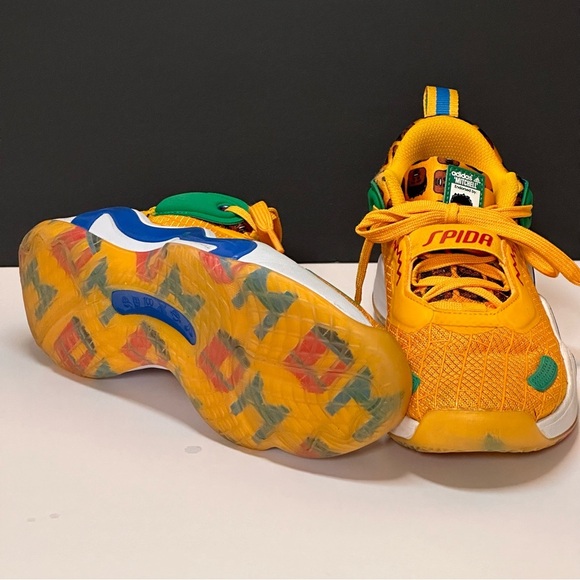 Adidas x Lego D.O.N. Issue 3 LEGO Sneakers GZ5512 Boy / girl Size 6 Women Sz 7.5 - Picture 8 of 15